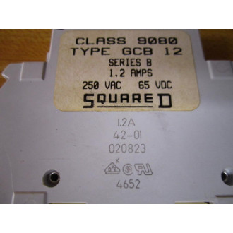 Square D 9080-GCB-12 Circuit Breaker 9080GCB12