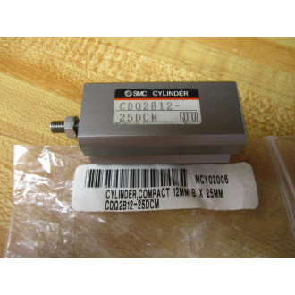 SMC CDQ2B12-25DCM Cylinder CDQ2B1225DCM