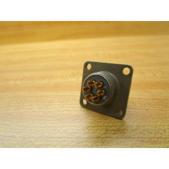 ITT Cannon Electric MS3112E10-6S Connector MS3112E106S WO Cap - New No Box