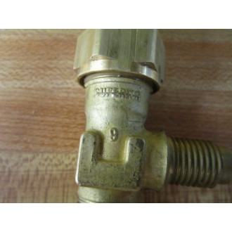 Superior 600A-4B Valve 600A4B 14" NPT x 14" SAE Flare