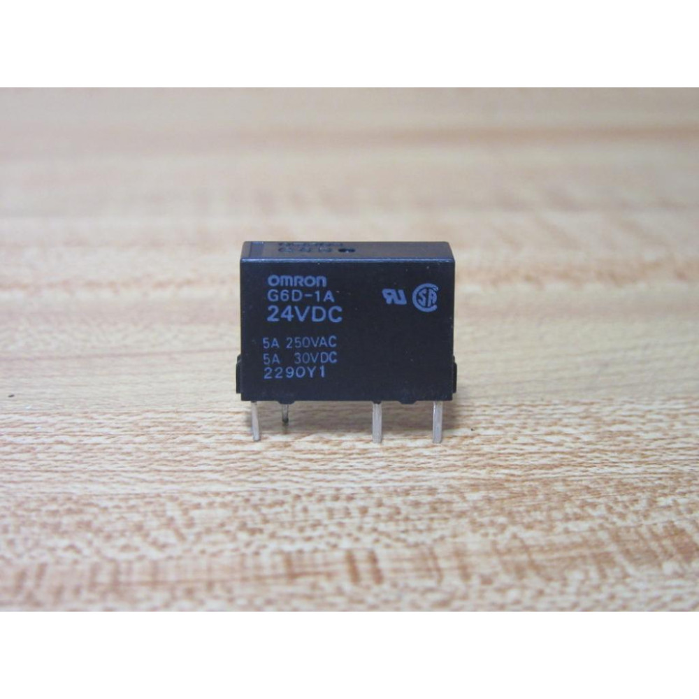 Omron G6D-1A-DC24 Relay G6D1ADC24 (Pack of 5) - New No Box