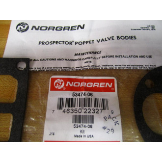 Norgren 53474-06 Prospector Repair Kit 5347406