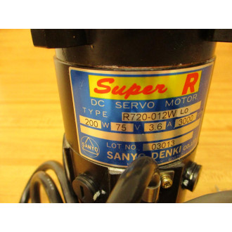 Sanyo Denki R720-012W L0 Motor wEncoder E682000C00B - New No Box