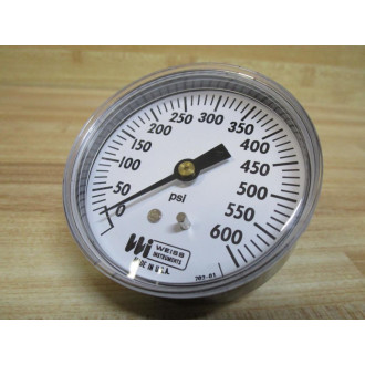 Weiss Instruments TL25PO600 Weiss Gauge TL25P O600