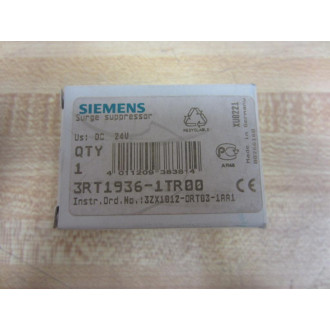 Siemens 3RT1-936-1TR00 Surge Suppressor 3RT19361TR00