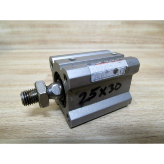 SMC CQ2A-2530DM Compact Cylinder - Used
