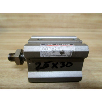 SMC CQ2A-2530DM Compact Cylinder - Used