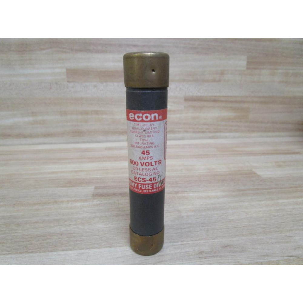 Econ ECS-45 Fuse ECS45 (Pack of 3) - Used
