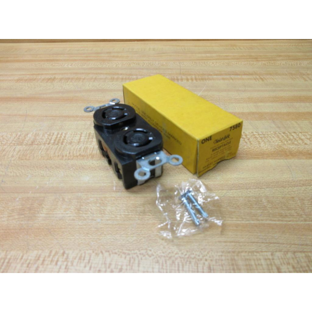 Hubbell HBL7580 Twist-Lock Receptacle Plug 10-15A
