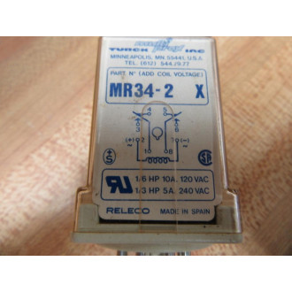 Turck MR34-2-120 Relay MR342120 - Used