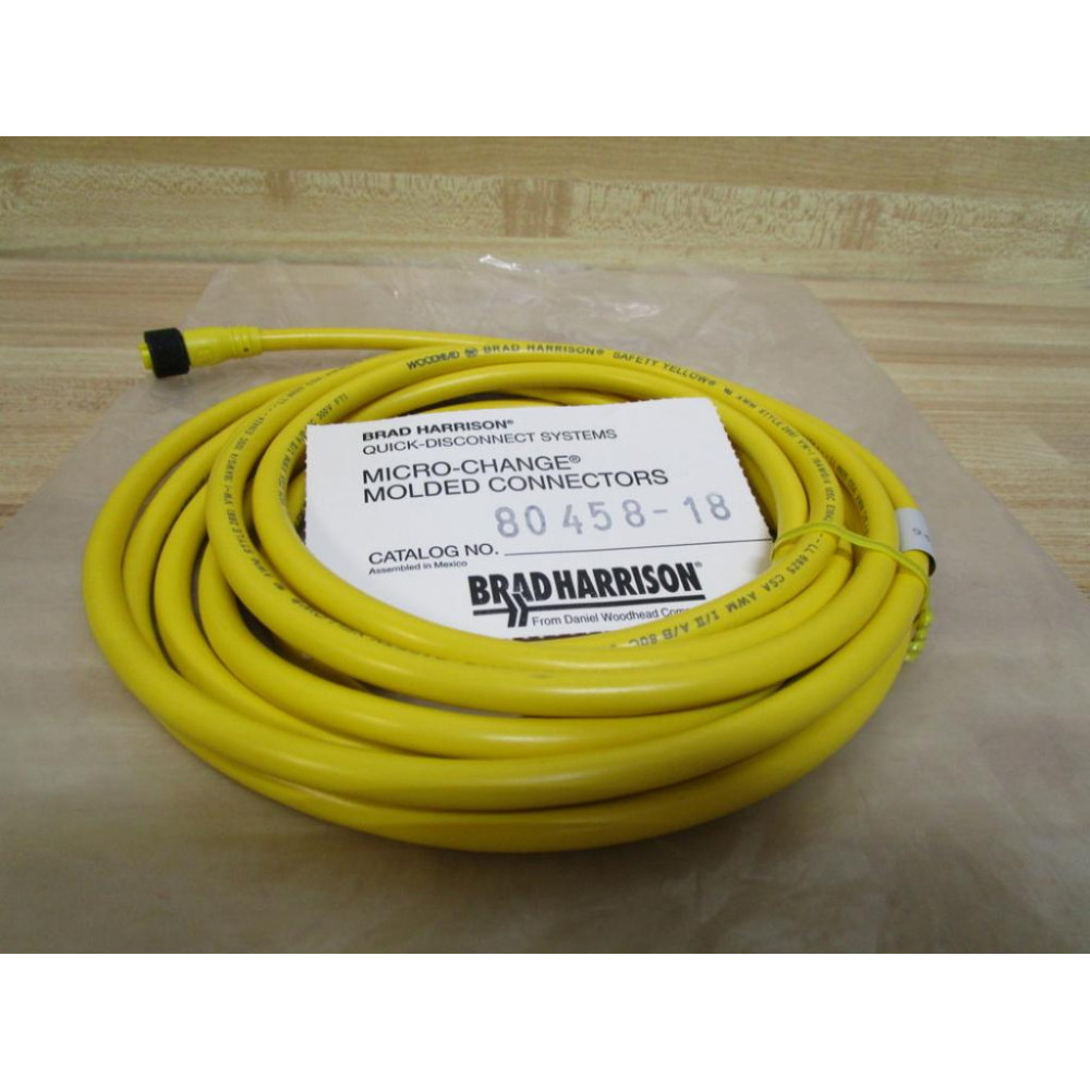 Brad Harrison 80458-18 Micro-Change Cordset 8045818