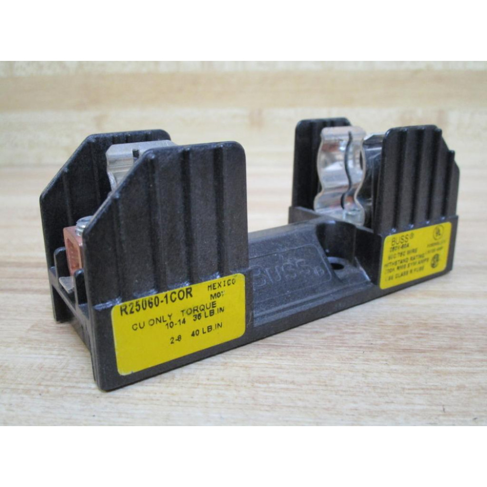 Bussmann R25060-1COR Bussman Fuse Block R25060-1C0R - Used