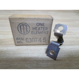 Siemens G30T45 ITE Overload Relay Heater Element T45