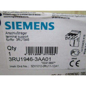 Siemens 3RU1-946-3AA01 Mount Kit 3RU19463AA01
