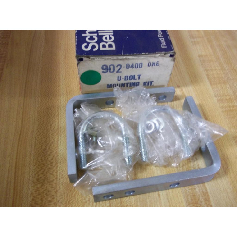 Schrader Bellows 00902-0400 U-Bolt Mounting Kit 9020400