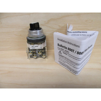 Allen Bradley 800T-N2KM4 Selector Switch 800TN2KM4 - New No Box