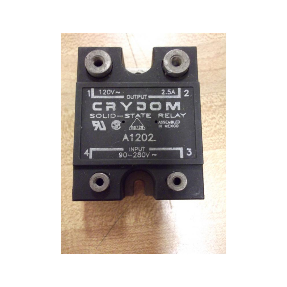 Crydom A1202 Solid State Relay (Pack of 2) - Used