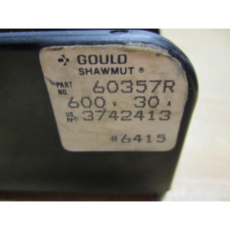Gould Shawmut Ferraz Trionic 60357R Fuse Block (Pack of 4) - New No Box
