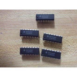 Motorola MC14490P Integrated Circuit (Pack of 5) - New No Box