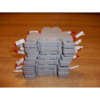 Allen Bradley 1492-WD4 Block 1492WD4 Gray (Pack of 8) - Used