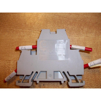 Allen Bradley 1492-WD4 Block 1492WD4 Gray (Pack of 8) - Used
