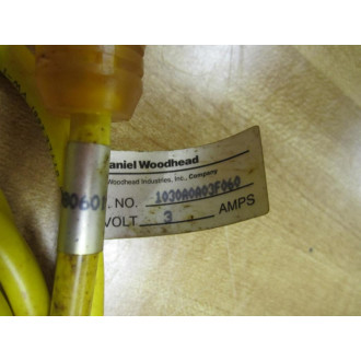 Daniel Woodhead 1030A0A03F060 Cable - New No Box