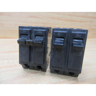 General Electric THQL2130 Circuit Breaker GE 2P 30A - Used
