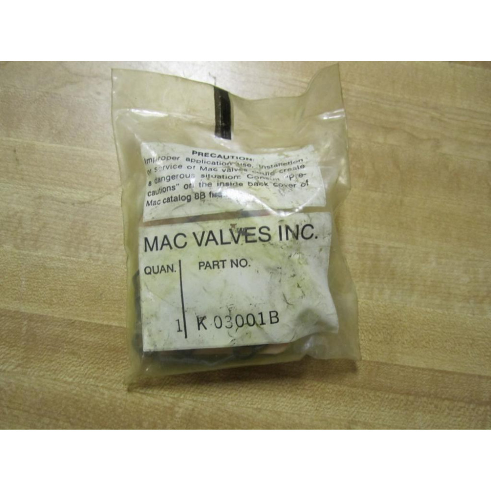 Mac Valves K03001B Inc Valve Repair Kit