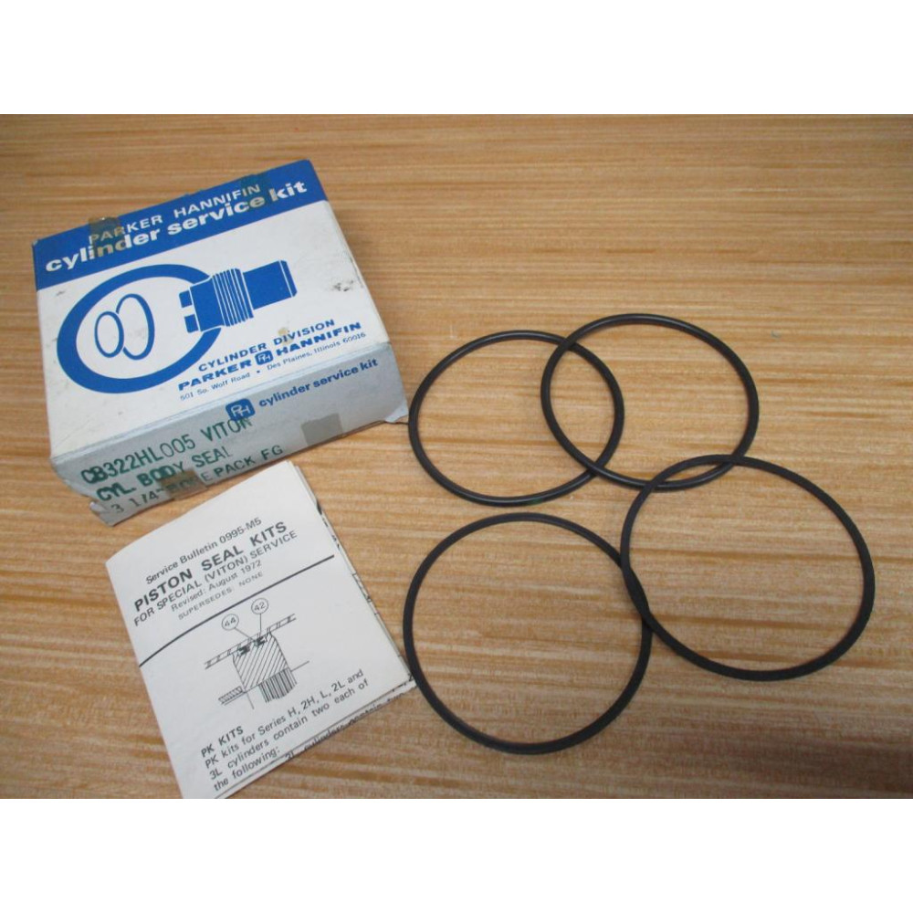 Parker CB322HL005 3-14" Cylinder Body Seal Kit