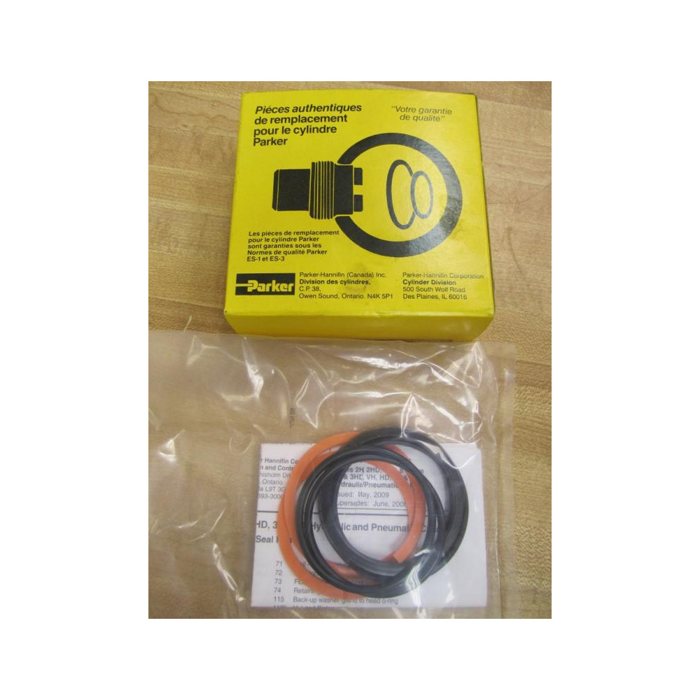 Parker PK2502A001 2-12" Bunan Piston Seal Kit