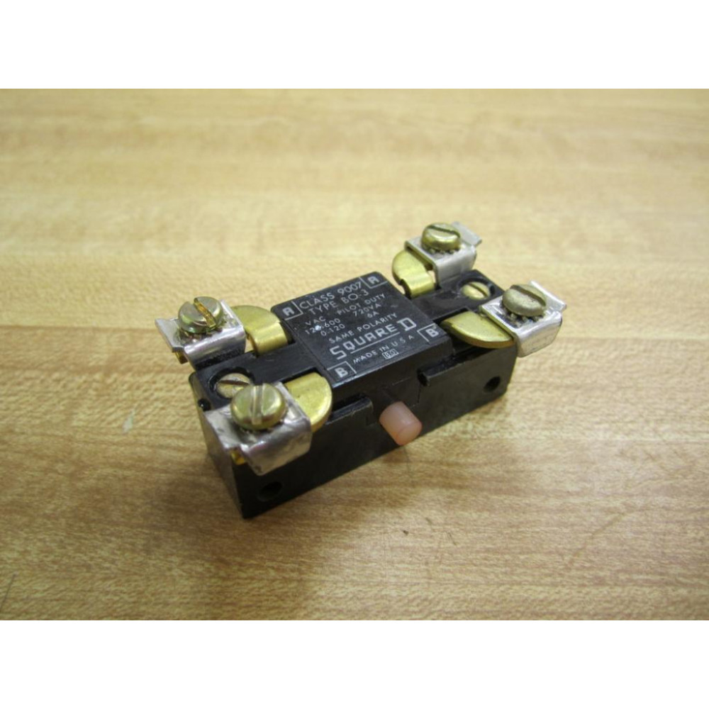 Square D 9007 BO-3 Snap Switch for Limit Switch (Pack of 2) - Used