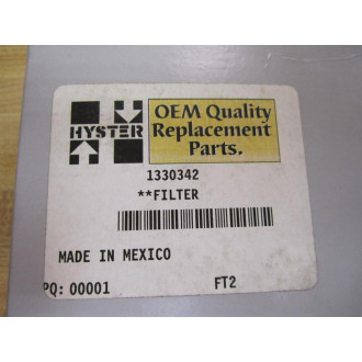 Hyster 1330342 Filter P01161AA 09996 (Pack of 3)