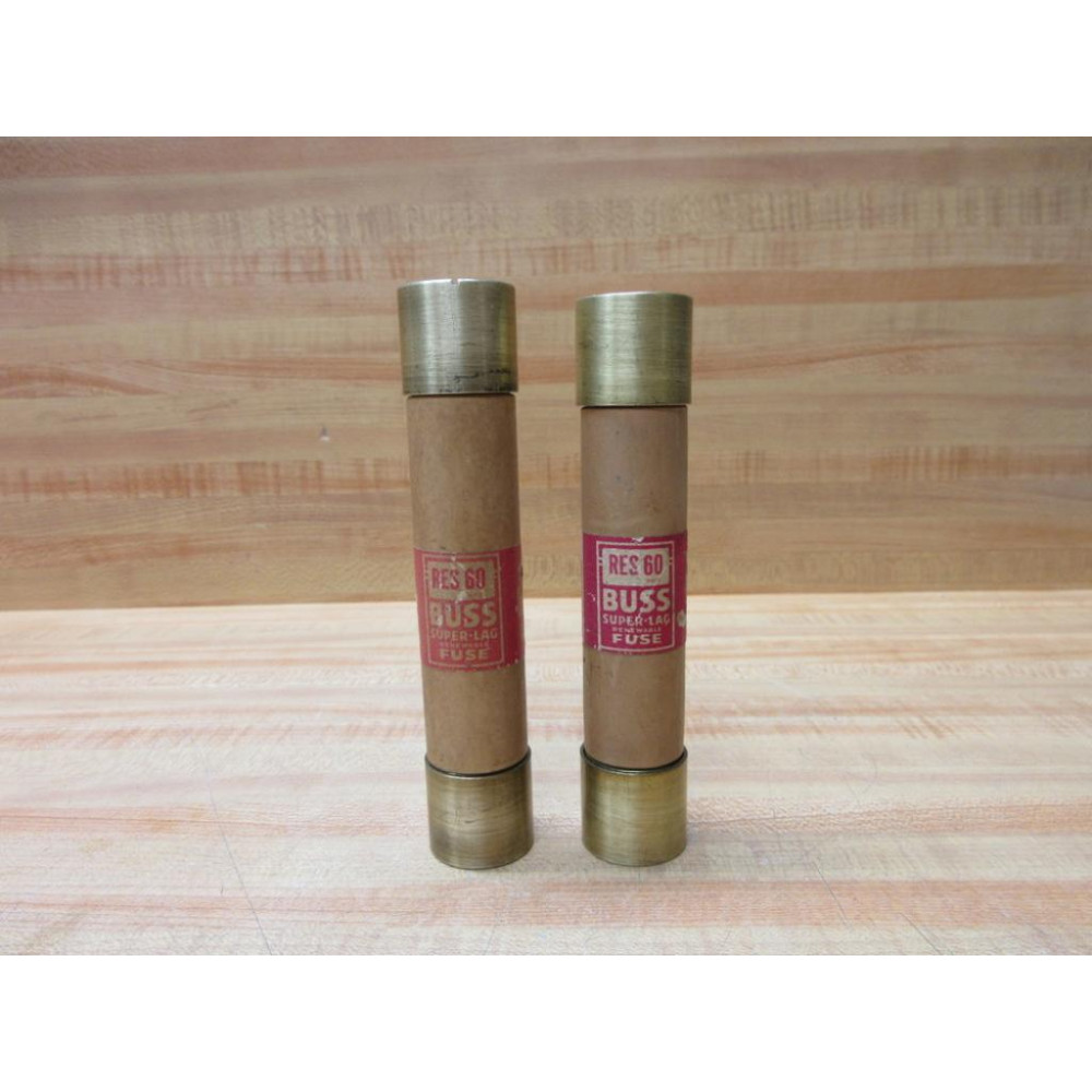 Bussmann RES-60 Bussmann Cross Ref  4XH84 (Pack of 2) - Used