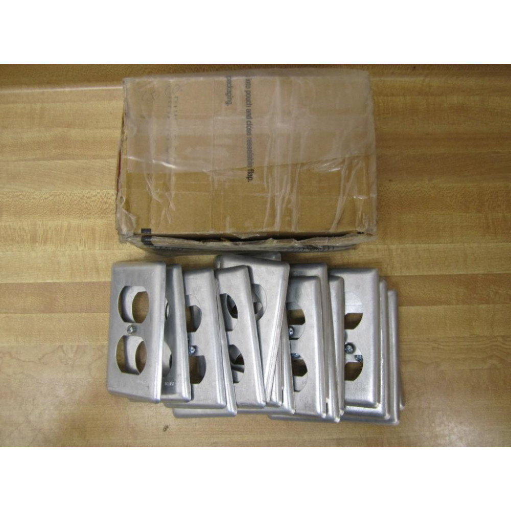 Raco 864 Duplex Receptacle Cover (Pack of 17)