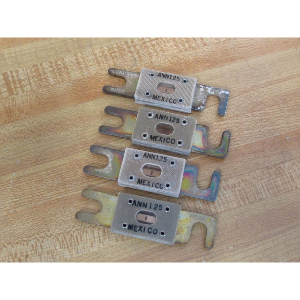 Bussmann ANN-125 Limiter Fuse ANN125 (Pack of 4) - New No Box