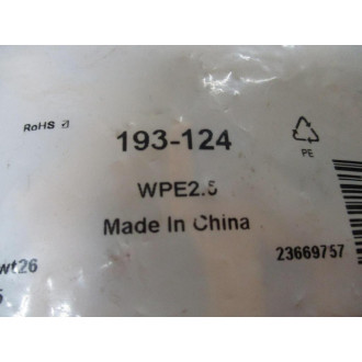 Weidmuller WPE2.5 Terminal Block 193-124 (Pack of 5)