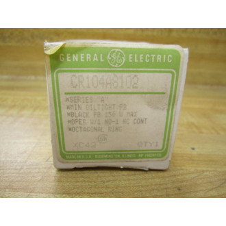 General Electric CR104A8102 Push Button Black
