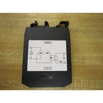 Entrelec OBC0100-220VAC Optocoupler Terminal Block 0008 027 22