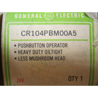General Electric CR104PBM00A5 Push Button Operator
