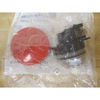 General Electric CR104PBM01R6 Red Push Button