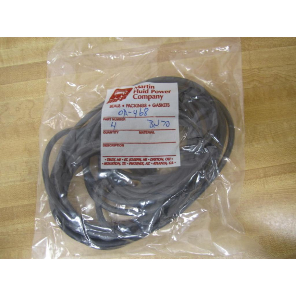 Martin Fluid OR-468BN70 Pack Of 4 O-Rings