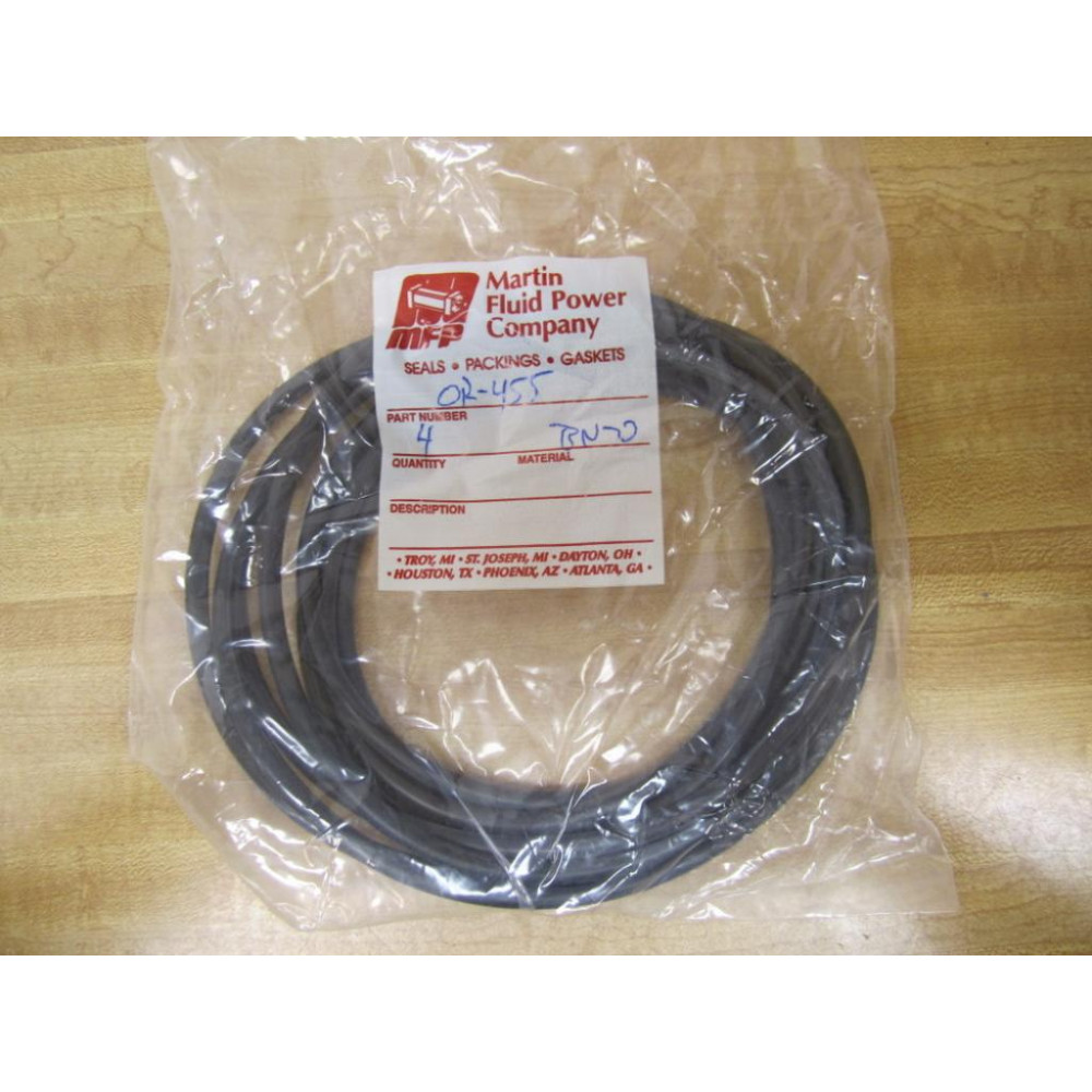 Martin Fluid OR-455BN70 Pack Of 4 O-Rings
