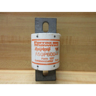 Gould Shawmut Ferraz A50P600-4 Amp-Trap Fuse A50P6004 - New No Box