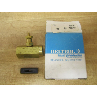 Deltrol Fluid Products N10B Needle Valve 10000-76