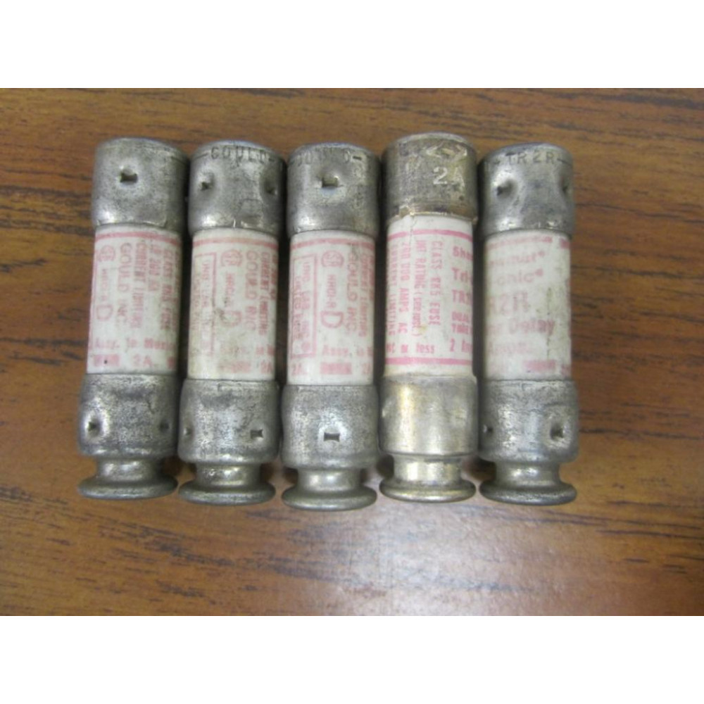 Gould TR2R Fuse Cross Ref 4TCN2 (Pack of 5) - Used