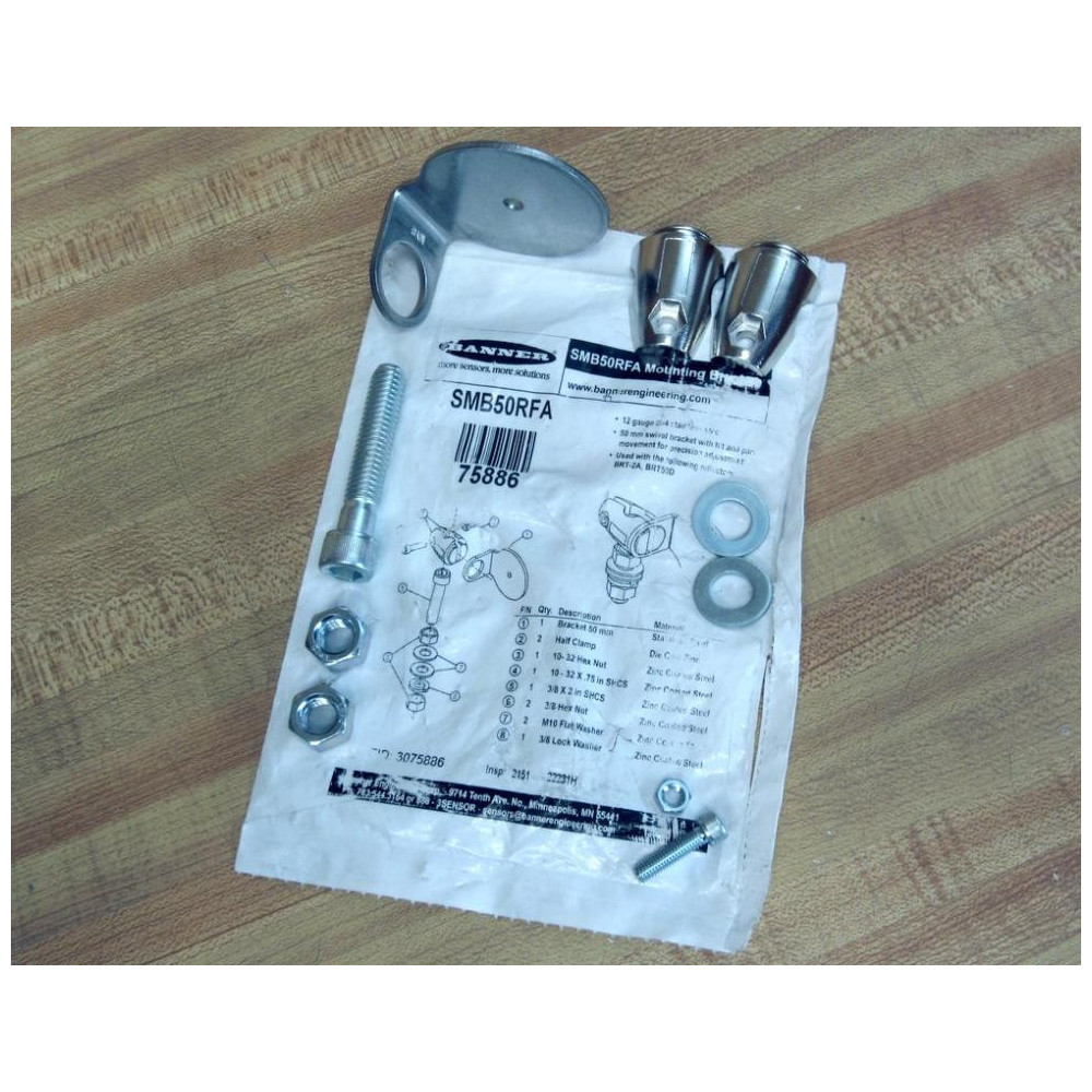 Banner SMB50RFA Bracket 75886 Banner SMB50RFA Bracket 75886