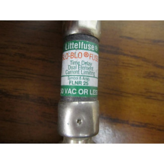 Littelfuse FLNR 25 Fuse Cross Ref 486K88, FLNR025 (Pack of 6) - New No Box