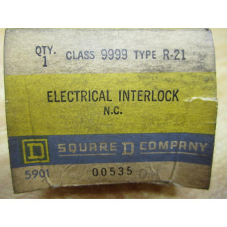 Square D 9999-R21 Electrical Interlock NC 9999R21