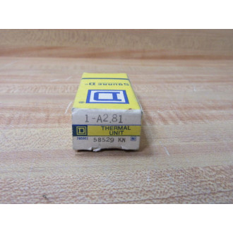 Square D A2.81 Overload Relay Heater Element A281 (Pack of 3)