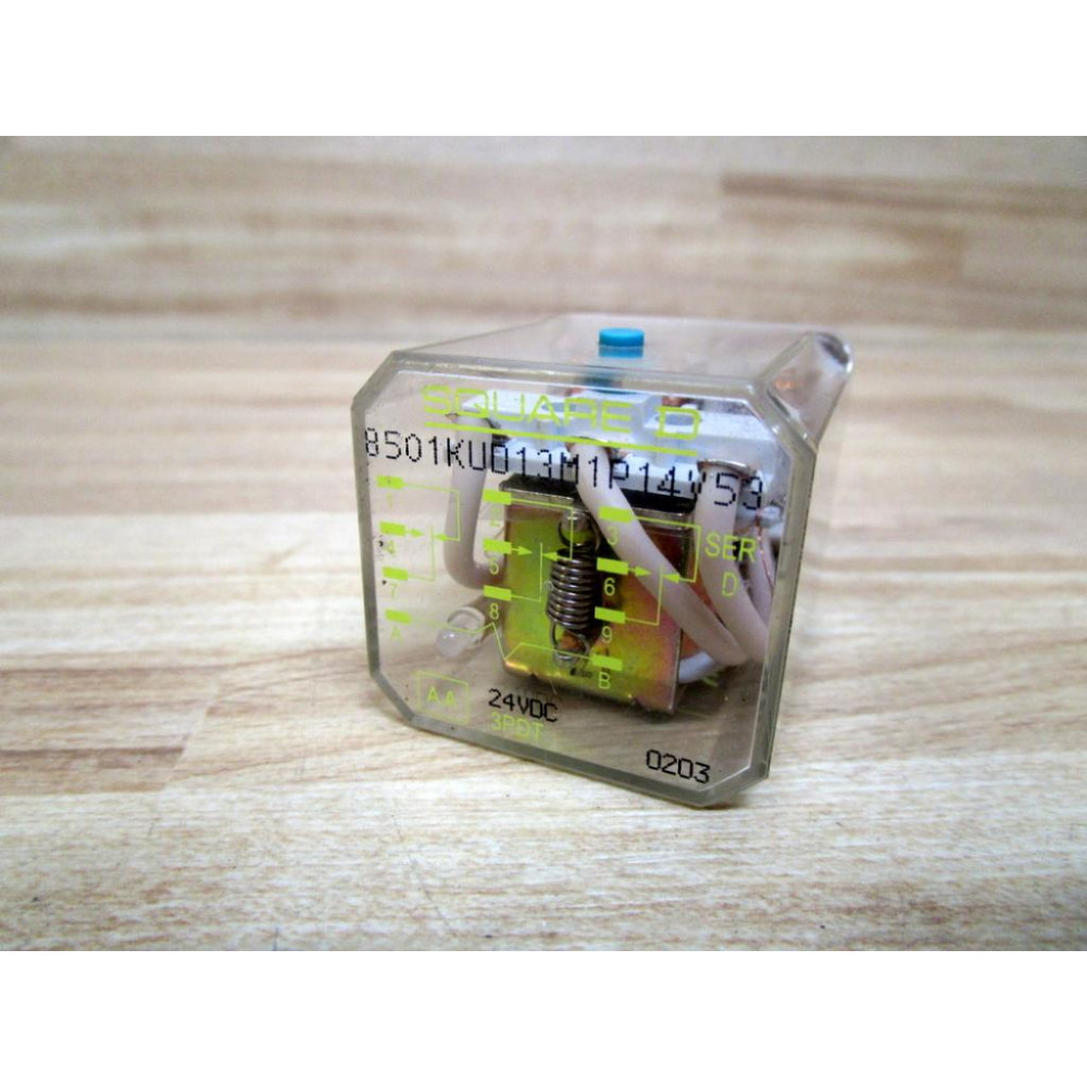 Square D 8501-KUD13M1P14V53 Relay Series C (Pack of 2) - Used